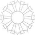 thumbnail image 1 of 28"OD x 9 7/8"ID x 3/4"P Augustus Architectural Grade PVC Pierced Ceiling Medallion, 1 of 8