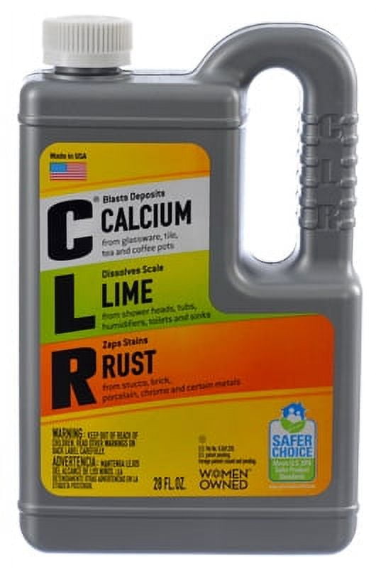 28 OZ Enhanced Formula CLR Calcium Lime & Rust Remover, Each