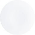 thumbnail image 1 of (28 PACK) EcoQuality 13" inch Round Charger Hammered White Plastic Plates - China Like Party Plates, Heavy Duty Large Disposable Dinner Plates, Reusable Salad Plate Weddings, Serveware, 1 of 3