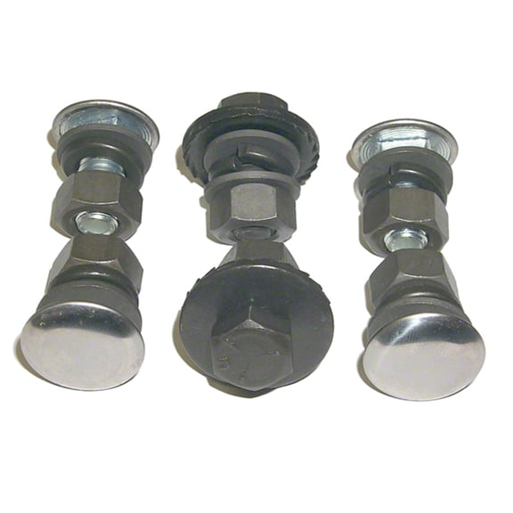 28-PIECE CORRECT REAR BUMPER BOLT KIT FOR ALL MODELS EXCEPT WAGON