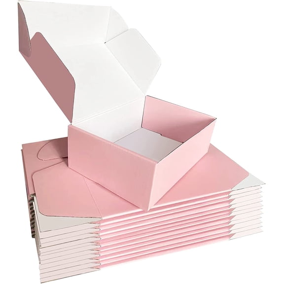 28 Pack 9x6x3 Inch Corrugated Cardboard Shipping Boxes for Mailing Storage and Gift Wrapping