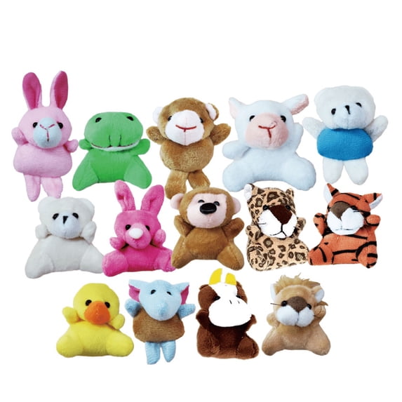 28 Pack Valentines Day Gifts Cards for Kids with Animal Plush Toy Key Chain, Valentines Mini Keychains in Bulk, Valentine Exchange for Toddlers Girls Boys School Class Classroom Party Favors