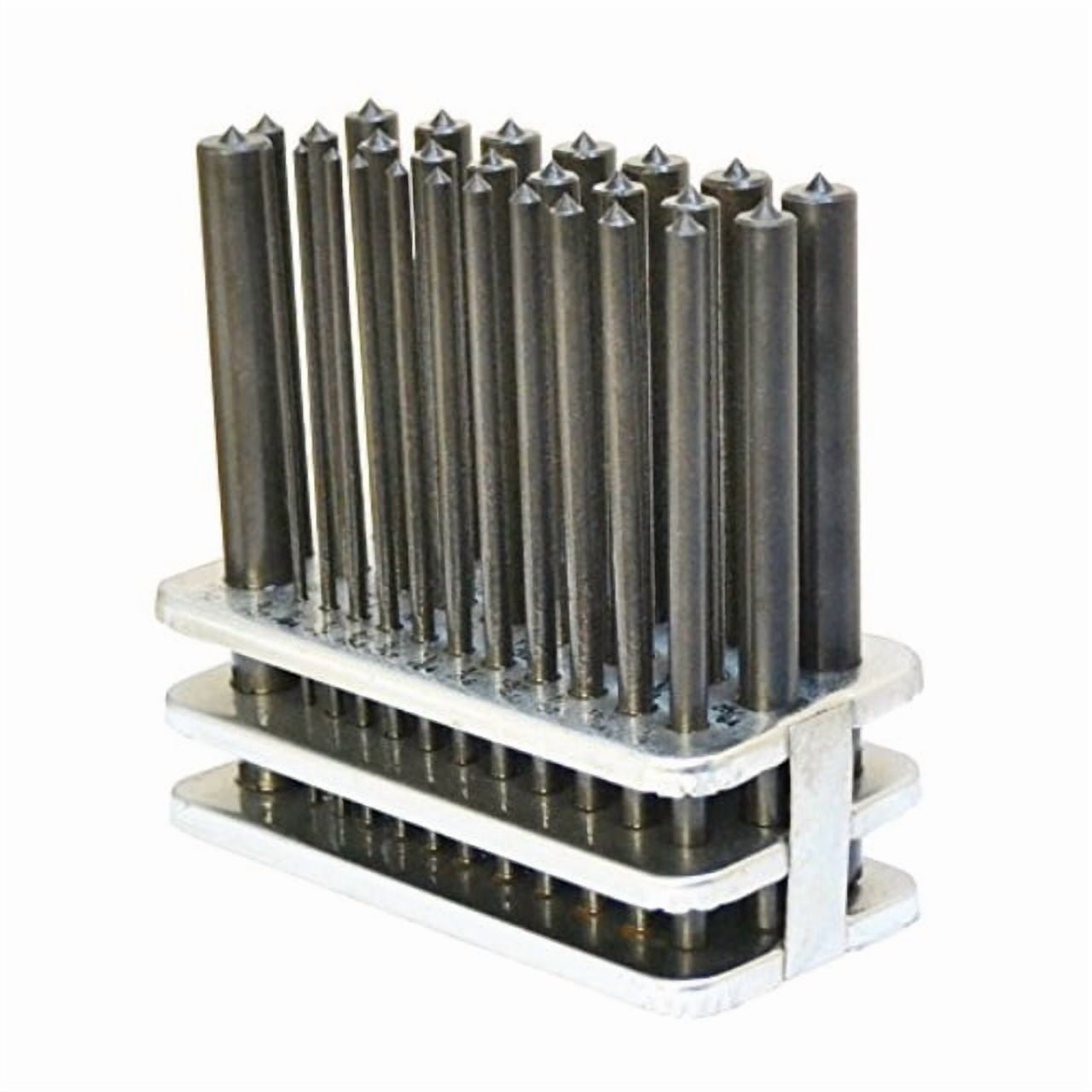 28 Pc 3/32'' To 17/32'' Transfer Punch Set Steel Machinist Thread Tool Kit
