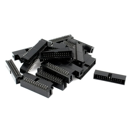 28 Pcs 2*13 26Pin 2.54mm IDC Socket PCB Box Header Straight Male Connector