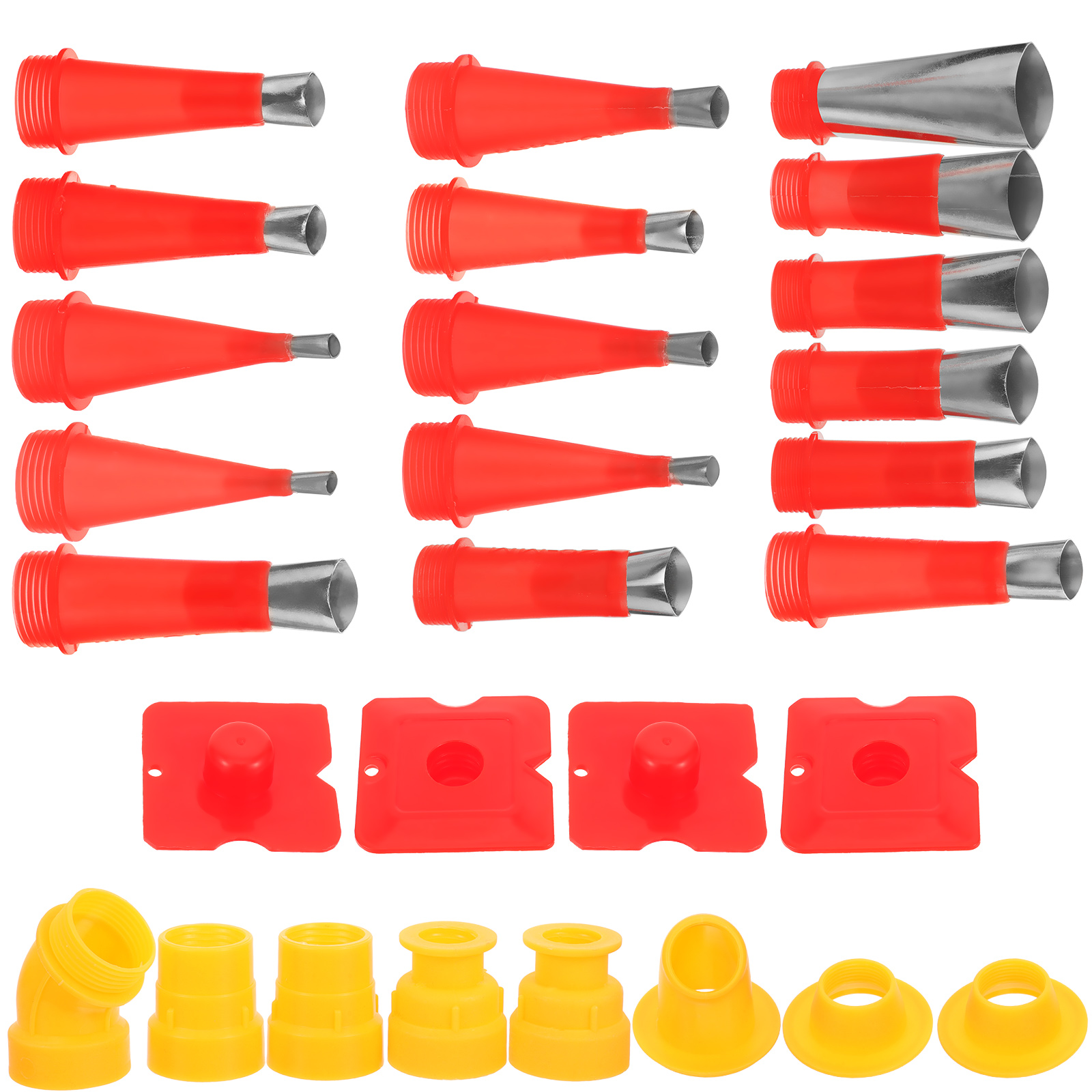 Guichaokj 28 Pcs Reusable Caulking Nozzle Applicator Tool Glue