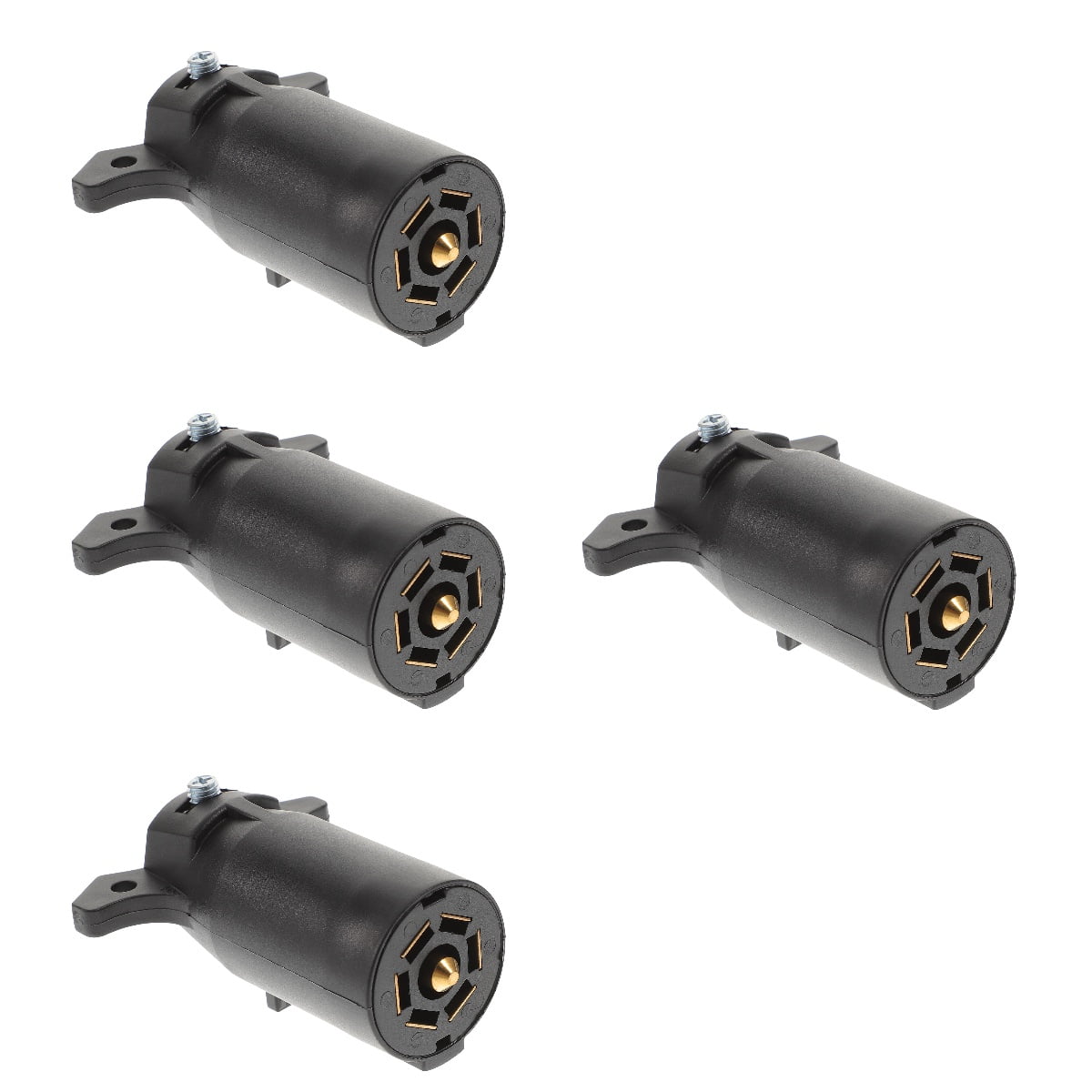 28 Pin Round Trailer Plug to Flat Adapter Trailer Plug Converter