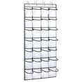 thumbnail image 1 of 28 Pockets Over the Door Shoe Organzier, Hanging Shoe Rack for Door Large Capacity Shoe Organizer Holder with 4 Metal Hooks (28 Pockets), 1 of 6