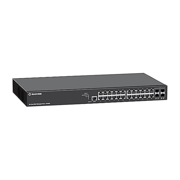 28 Port Gigabit Managed PoE Plus Switch