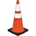 thumbnail image 1 of Global Industrial 28"" Traffic Cone Reflective Black Base 7 lbs., 1 of 5