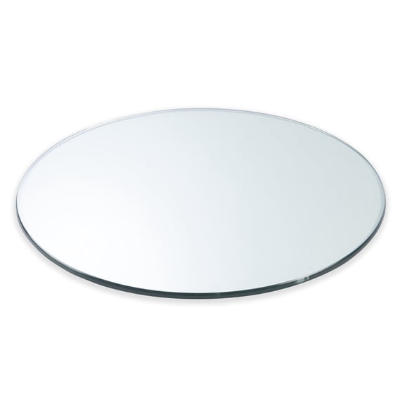28" Round Clear Tempered Glass Table Top By Spancraft Glass