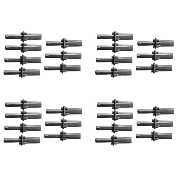 28 Set 5/8Inch Plug Wedges Shims Concrete Rock Stone Splitter Hand Tools 16mm