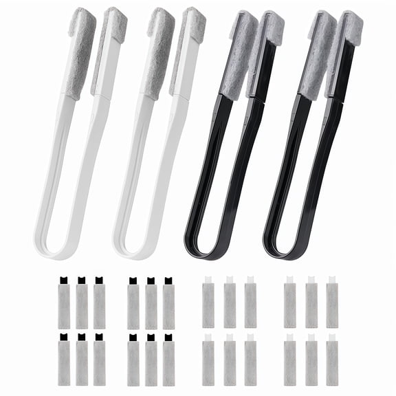 28 Set Window Shutter Cleaning Clips And Air Conditioning Vent Brush Kit