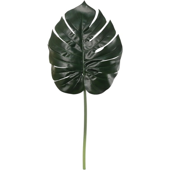 28" Split Philo Leaf Artificial Monstera Foliage Stem for Home Dcor, Vases, Weddings & DIY Arrangements