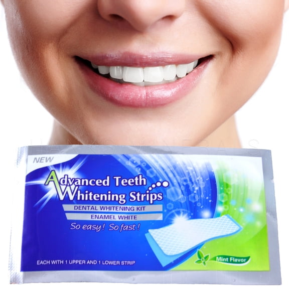 28 Strips 14 Day Supply Teeth Whitening Strips Home Bleaching White Whitestrips