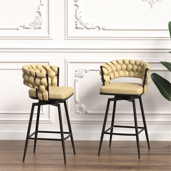 28" Thickened Seat and Backrest - 360 Degree Movement - Wedding, Celebration Venues - Long - time Sitting Comfort