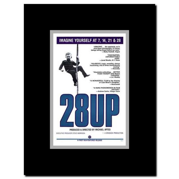 28 Up Framed Movie Poster