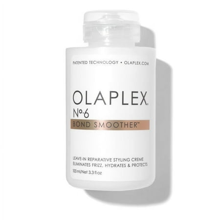 ($28 Value) Olaplex No. 6 Bond Smoother Leave-In Reparative Styling Cream, 3.3 Oz