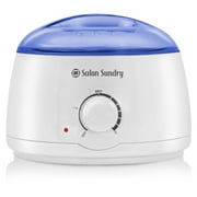 ($28 Value) Salon Sundry Portable Electric Hot Wax Warmer Machine for Hair Removal - Multiple Colored Lids
