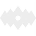 thumbnail image 1 of 28"W x 18 5/8"H x 4"ID x 8 3/4"C x 1"P Zoe Architectural Grade PVC Contemporary Ceiling Medallion, 1 of 7