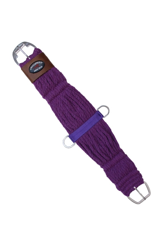 28" Western 27 Strand Double Weave Purple Mohair Roper Cinch 97RT07PP-28
