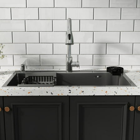 28'X 18' Stainless Steel Single Basin Sink