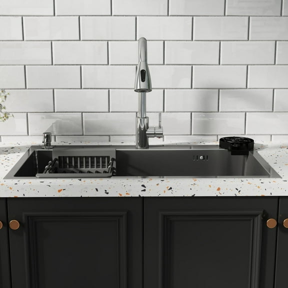 28'X 18' Stainless Steel Single Basin Sink