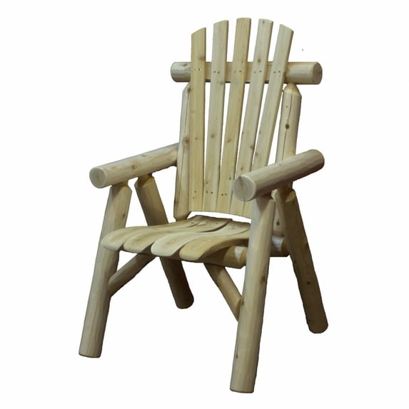 HomeRoots 370286 28 x 26 x 42 in. Wood Dining Chair, Natural