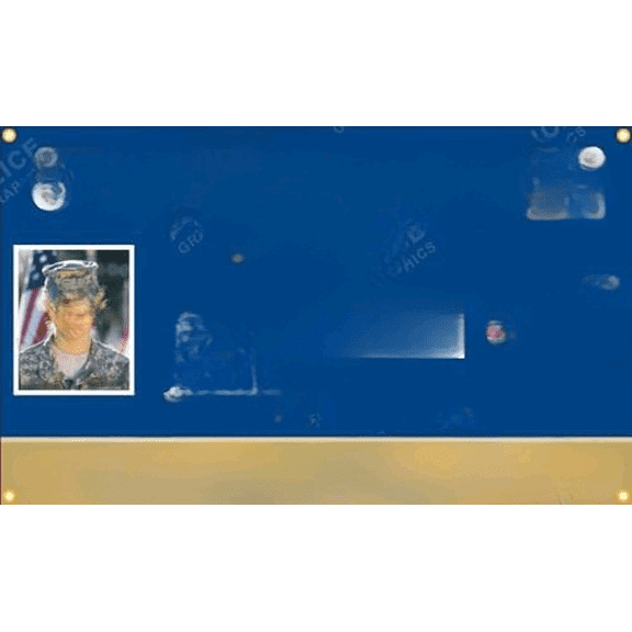 28" X 46" Custom Personalized Congratulations Airman US Air Force Basic Military Training BMT Graduation Vinyl Banner Sign - Add Your Photo/Logo$$Other