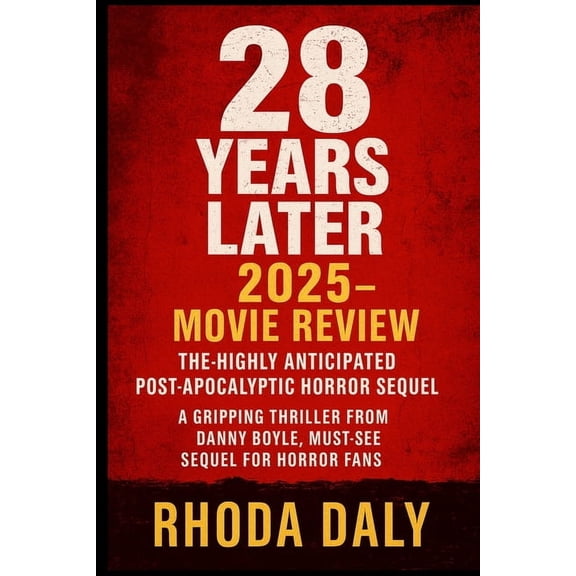 28 Years Later 2025 - Movie Review: The Highly Anticipated Post-Apocalyptic Horror Sequel: A Gripping Thriller from Dann, (Paperback)