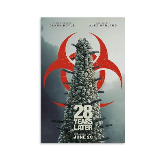 28 Years Later Movie Poster Canvas Wall Art Movie Poster Room Decor P-2