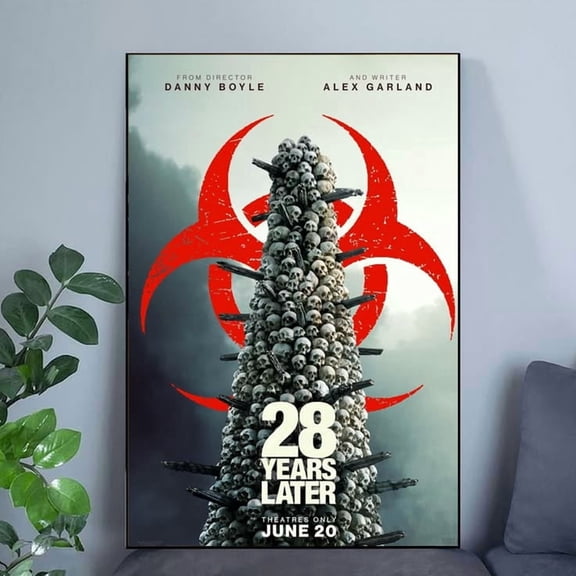 28 Years Later Movie Poster Jodie Comer Ralph Fiennes Horror Zombie Poster Size 24''x36'' - Googate