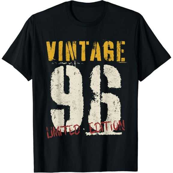 28 Years Old Vintage 1996 28th Birthday Decoration Men Women T-Shirt