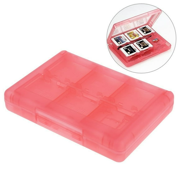 28-in-1 Game Card Case Compatible For 3DS / 3DS / DSi / DSi XL / DSi LL / DS / DS Lite Cartridge Storage Box Holder