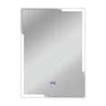 thumbnail image 1 of 28 in. 3 Color Temperatures 3000K-6000K Luminosity Back Lit Rectangular Touchscreen LED Mirror, 1 of 1