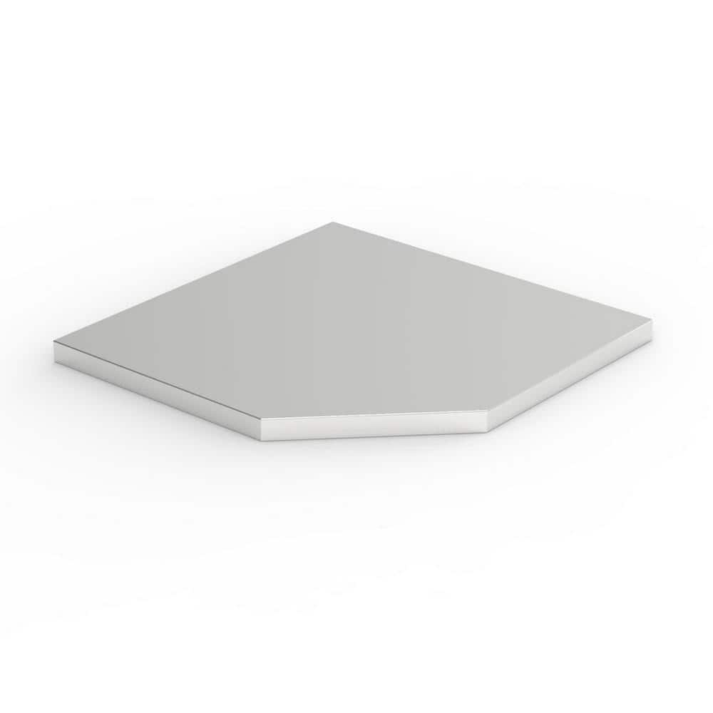 28 in. Stainless Steel Corner Work Surface for Regular Duty Welded
