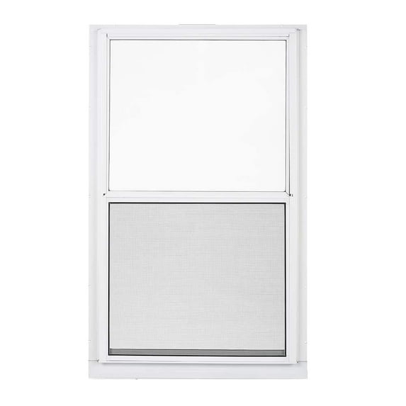 28 in. x 39 in. 2-Track Single Hung Aluminum Storm Window