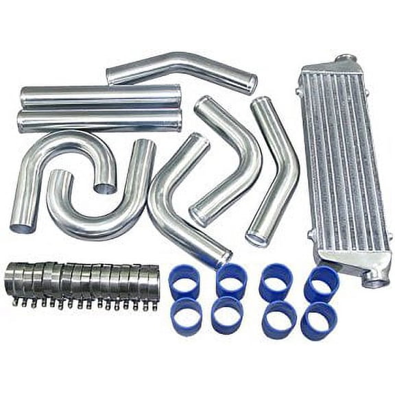 28 inch Intercooler + 2.5 inch Piping Kit Golf GTI RX-7 RX-8