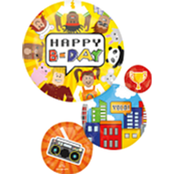 LRG SHP XL PARTY TOWN