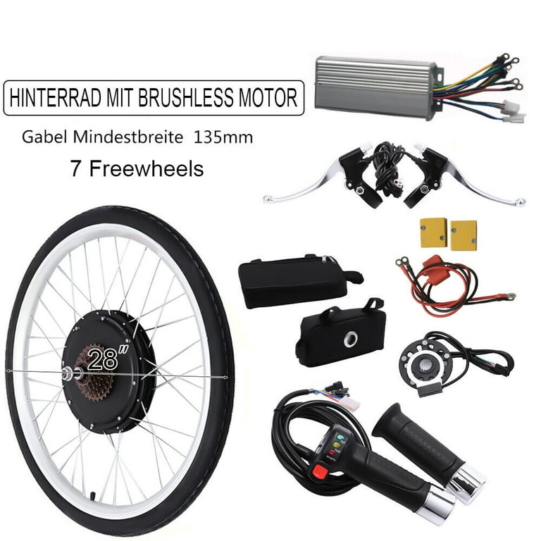 28 inch Rear Wheel Electric Bicycle Hub Motor E-Bike Conversion - Main Image