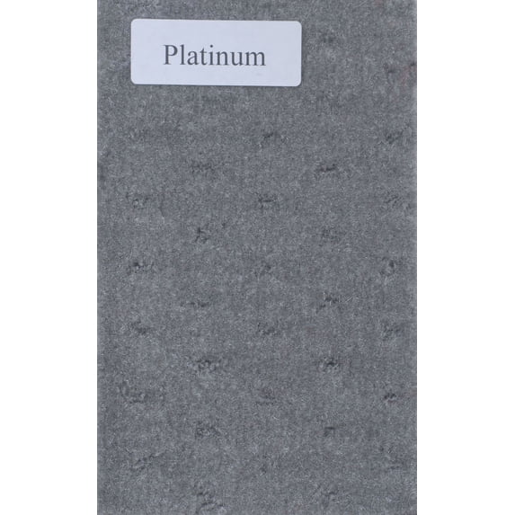 28 oz Patterned Boat / Pontoon Carpet - Silver / Platinum - 8.5' x 5'