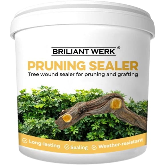 28 oz Transparent Tree Pruning Sealer - Wound Protective Coating for Cuts & Grafting Ideal Bark Branch Care