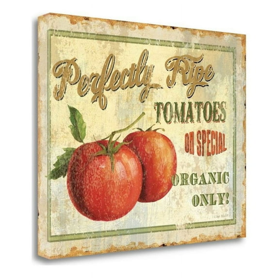 28" x 22" Fresh III by Lisa Audit - Print On Canvas Fabric Multi-Color