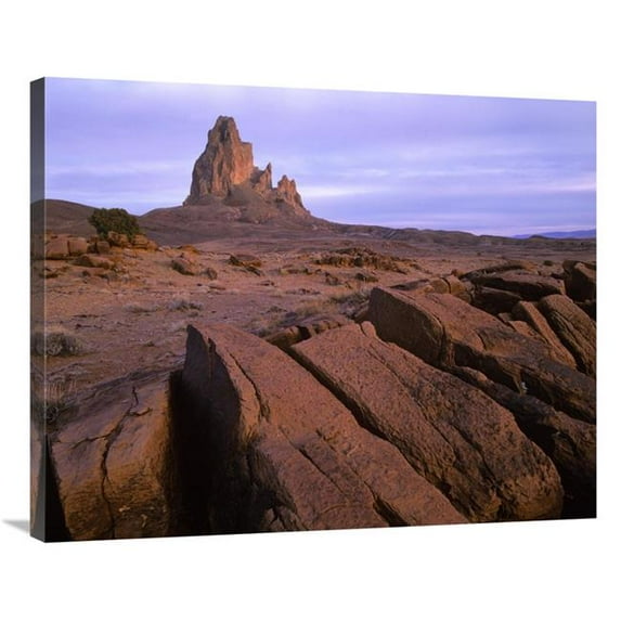28 x 35 in. Agathla Peak, the Basalt Core of An Extinct Volcano, Monument Valley, Arizona Art Print - Tim Fitzharris