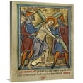 thumbnail image 1 of 28 x 35 in. Christ Carrying the Cross Art Print - Unknown 12th Century English Illuminator, 1 of 1
