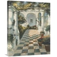 thumbnail image 1 of 28 x 35 in. Courtyard VIlla II Art Print - Vitali, 1 of 1