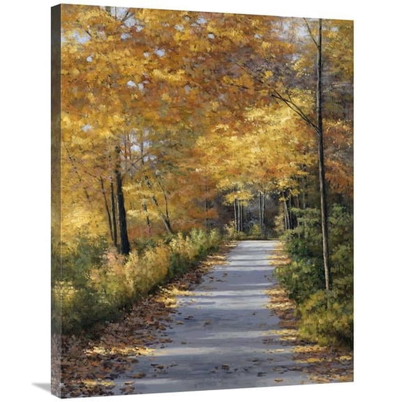 28 x 35 in. Late Fall Art Print - Diane Romanello