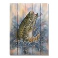 thumbnail image 1 of 28 x 36 in. Bartholets Bucket Mouth Inside & Outside Cedar Wall Art, 1 of 1