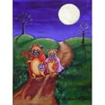 thumbnail image 1 of 28 x 40 In. Trick Or Treat Halloween Pug Flag Canvas, House Size, 1 of 1