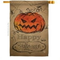 thumbnail image 1 of 28 x 40 in. Happy Halloween House Flag with Fall Double-Sided Decorative Vertical Flags Decoration Banner Garden Yard Gift, 1 of 1