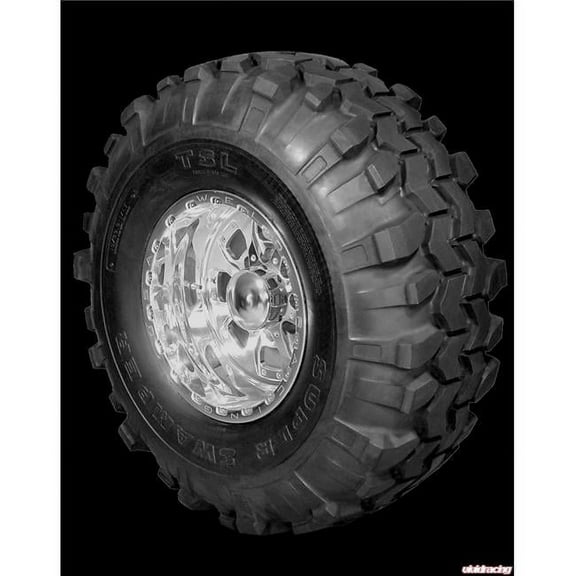 28 x 8.50-14LT 4 Ply Black Sidewall Super Swamper TSL-Nylon-Tubeless Bias Wheel